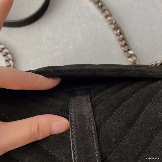 YSL CHAIN COLLEGE BAG MEDIUM 0502